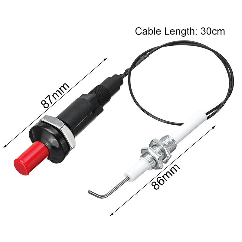 Outdoor Hunting Kitchen - Push Button Piezo Ignitor mit Kabel