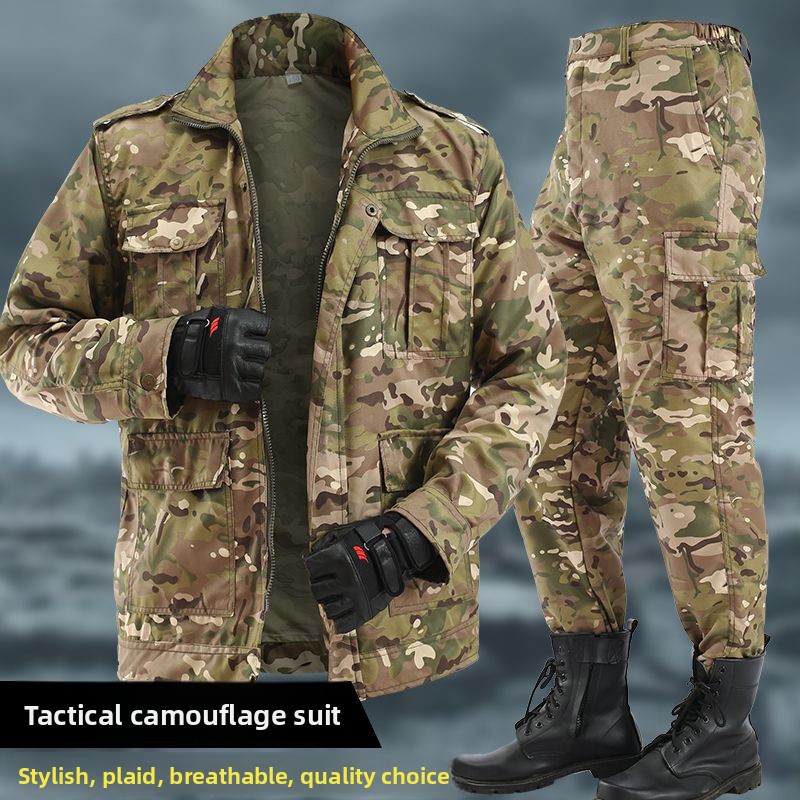 Outdoor Hunting Overalls - Jagd- und Wander-Sportuniform Herren-Trainingsanzug Outdoor-Taktikanzug Schwarzer