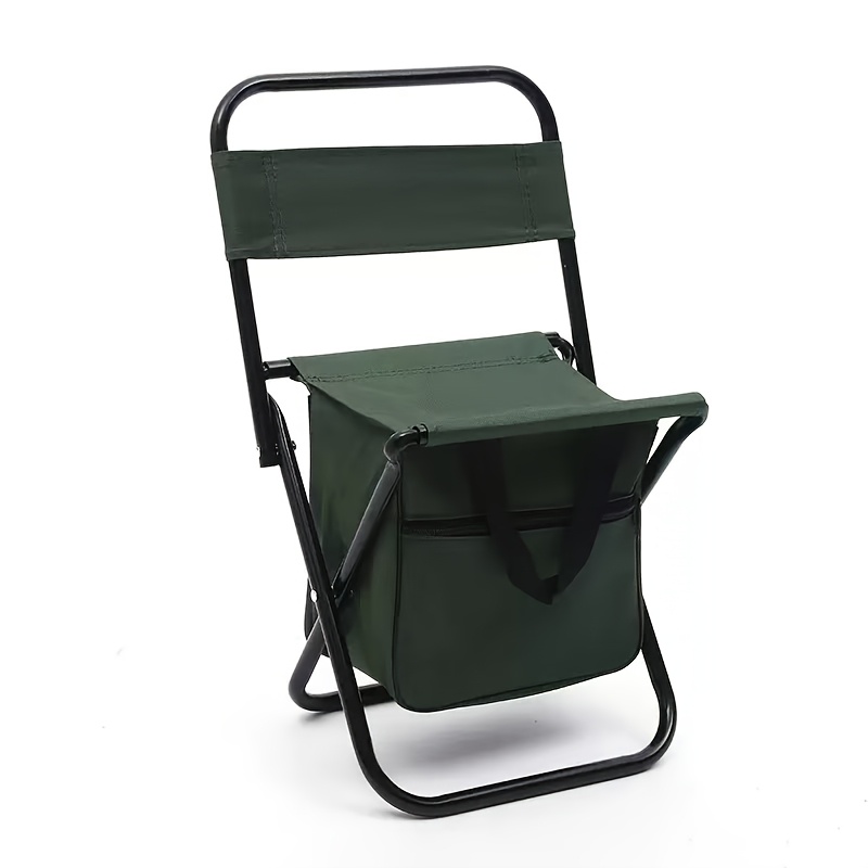 Hunting And Fishing Outdoor Chairs - Tragbarer Klappbarer Campingstuhl, Leichter Rückenlehnen-Hocker für