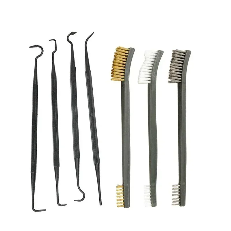 Gun Cleaning Rod - Bestseller Detailing-Reinigungsset Hohlraumreinigung Metallrostentfernungsbürste für die