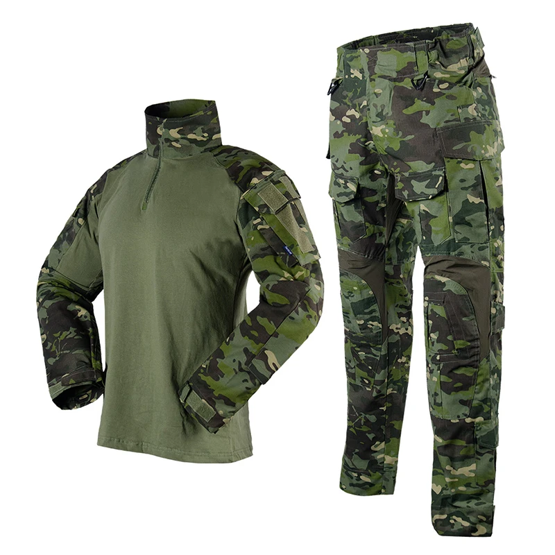 Outdoor Hunting Overalls - Herren-Jagd-Taktikanzug, Outdoor-Wanderanzug, Tarn-Langarmshirt, Overall-Zweiteiler.