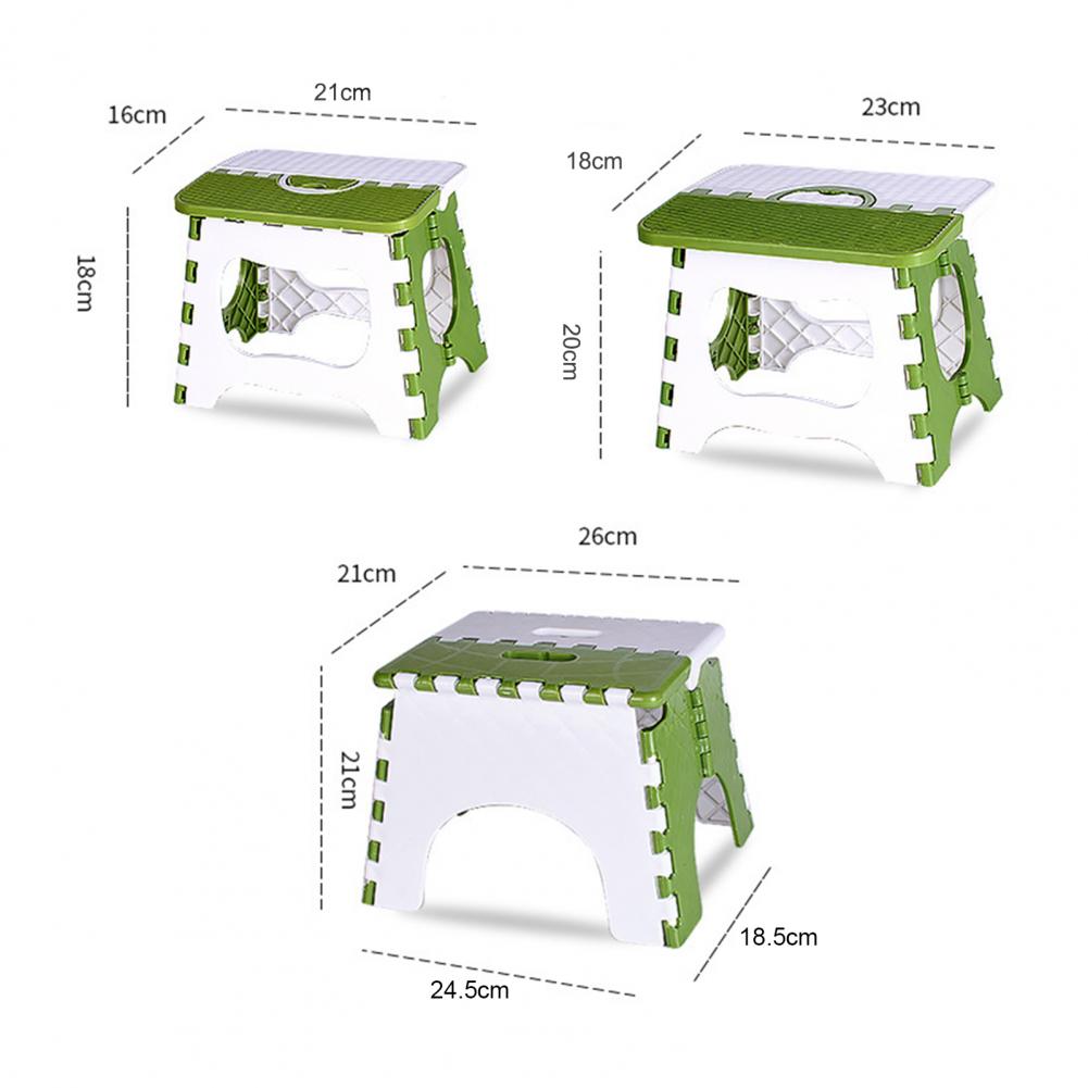Hunting And Fishing Outdoor Chairs - Kunststoff-Klapphocker mit Griff, leicht, für Outdoor,
