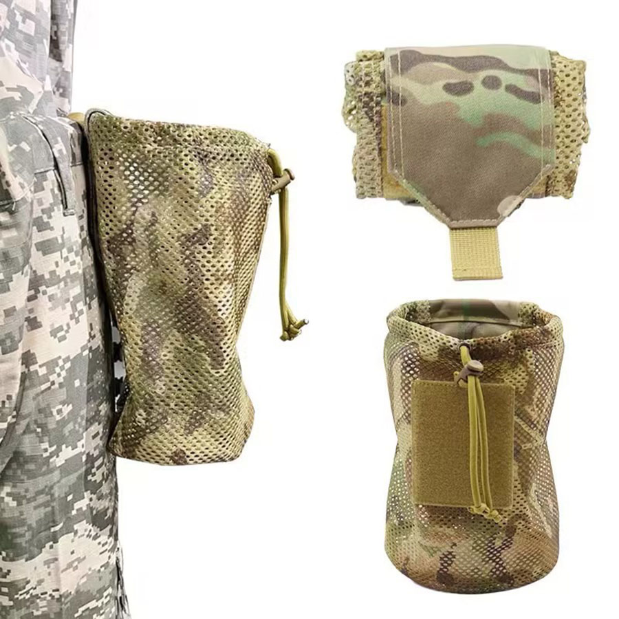 Outdoor Hunting Magazines - Neue Nylon-Roll-Up-Netztasche für Magazinlagerung, Mini Faltbare