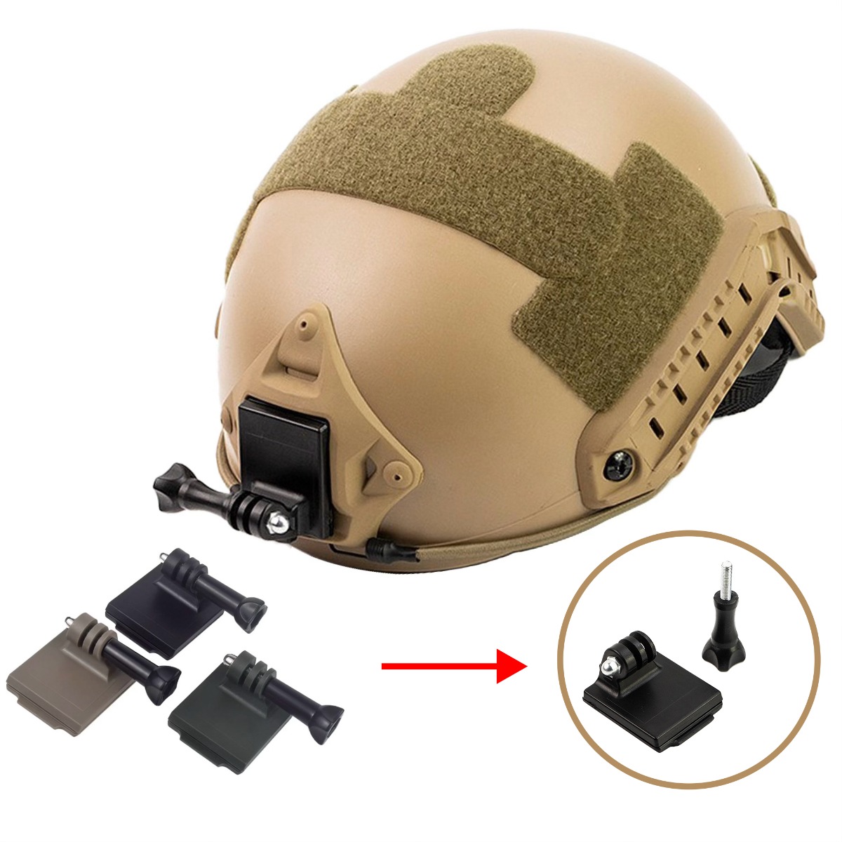 Hunting Outdoor Camera - FAST Taktischer Helm NVG Helmadapter Feste