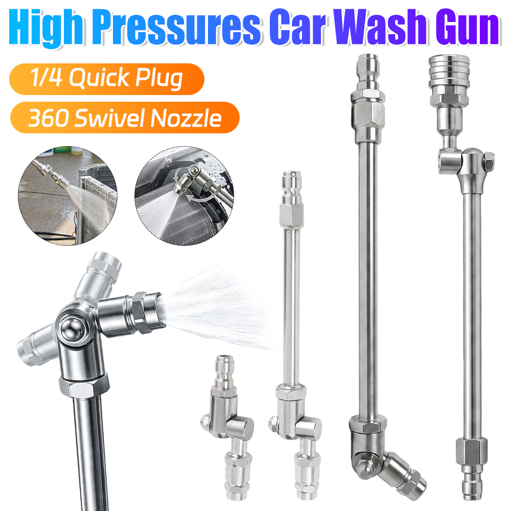 Gun Cleaning Rod - 1/4 Schnellanschluss-Reinigungsstange für Klimaanlagen, Universal-Hochdruck-Wasserpistole mit