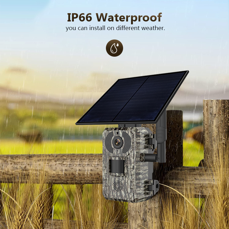 Hunting Outdoor Camera - 4G 4MP Outdoor Wildlife Hunting Trail