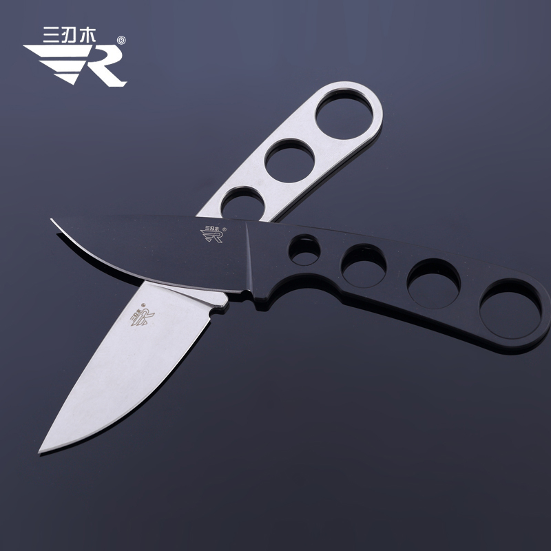Knife Hunting Fixed Blade - Sanrenmu 7130 Halsmesser mit fester Klinge,