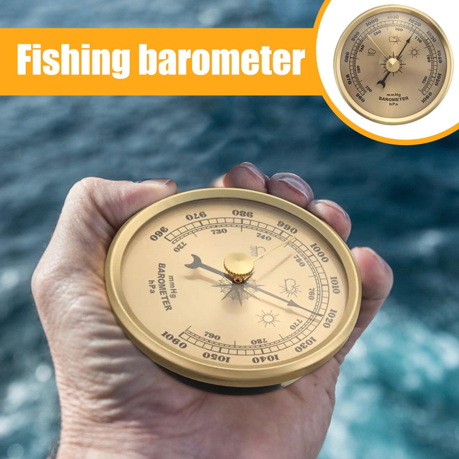 Hunting Outdoor Thermometer - Angeln-Barometer, automatisches Druckmessgerät, tragbares Wetterbarometer für