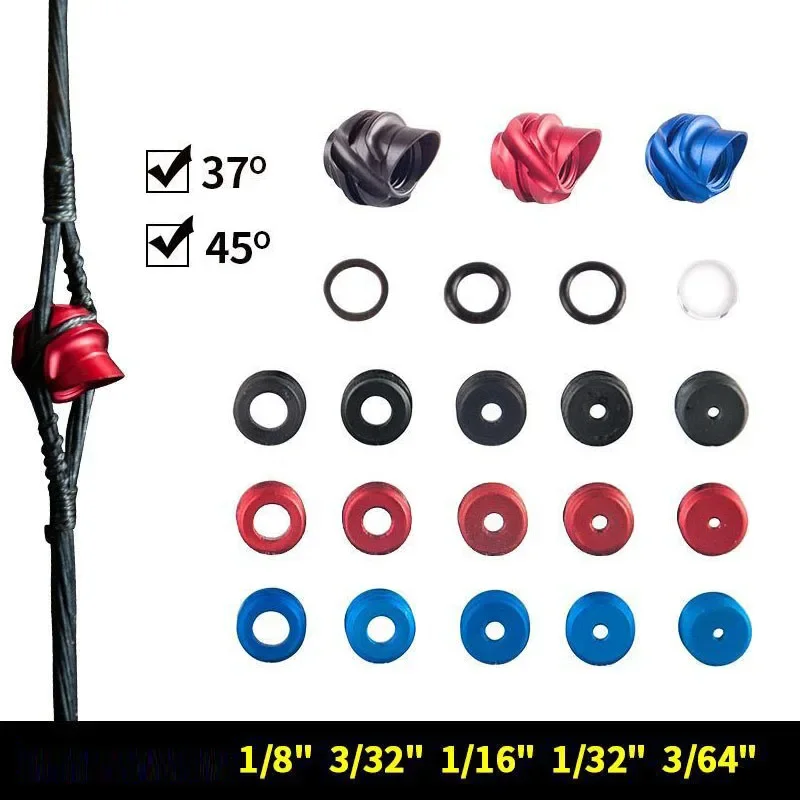 Hunting Bow Compound - Compoundbogen-Visier 1 Set 37/45 Grad 5