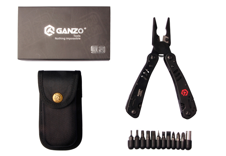 Knife Hunting Fixed Blade - Ganzo G302 G302-H G302-B Multiszange 26-Werkzeuge
