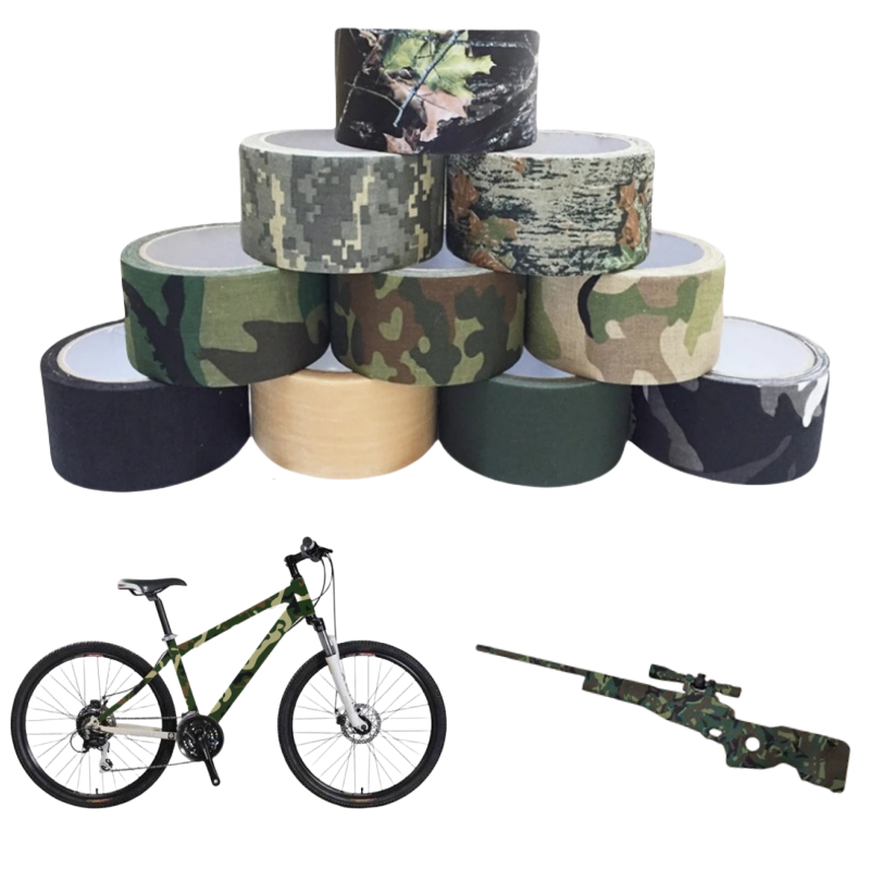 Outdoor Hunting Rifle - 5M/10M Multifunktionales Camo Tape Selbstklebendes Tarnklebeband