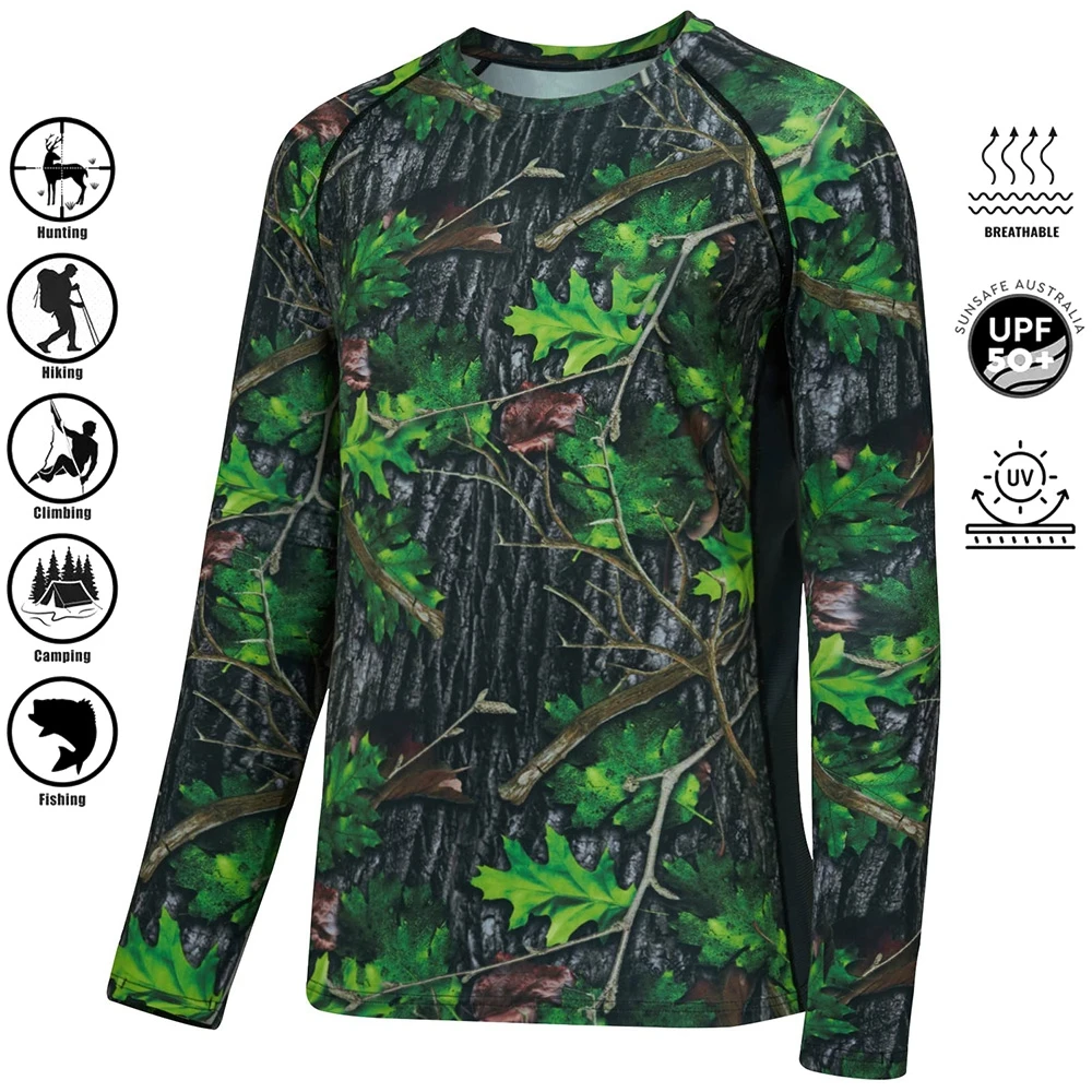 Hunting And Camping In Forest - ﻿ ﻿ Camouflage Wald Jagd T-shirt