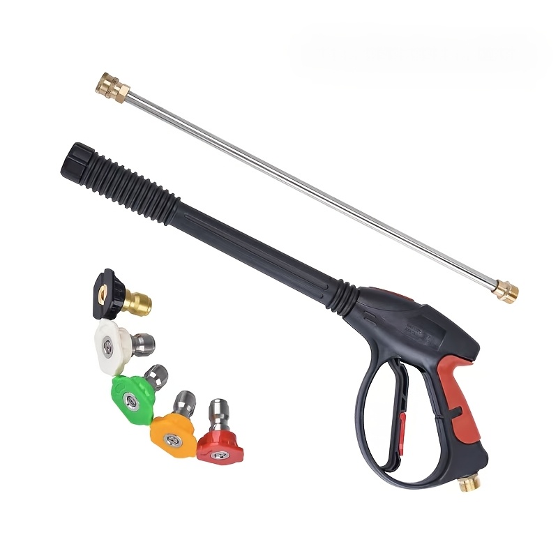 Gun Cleaning Rod - Tragbare Hochdruck-Autowaschpistole mit verstellbarer, verlängerter Stange,