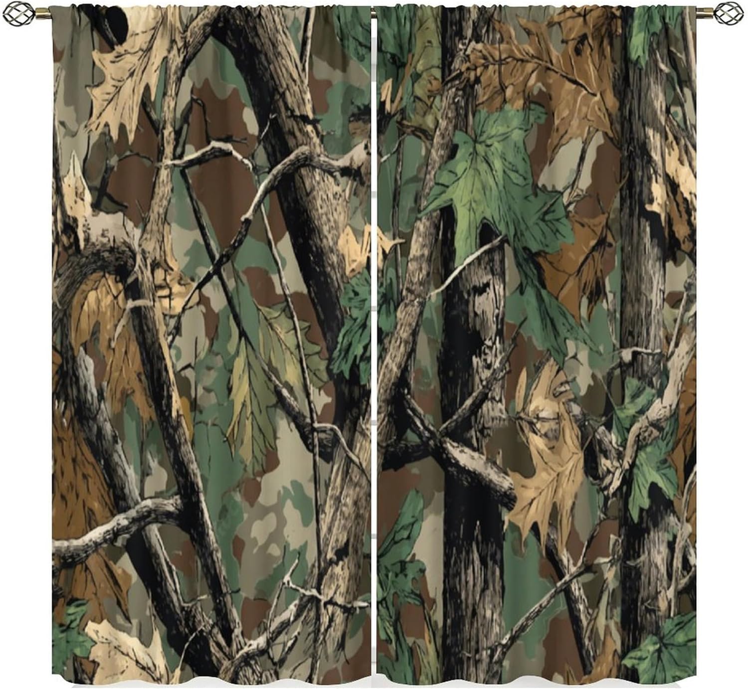 Waldtarn-Vorhänge, Wald-Camo m – Hunting And Camping In Forest Bewertung und Preis