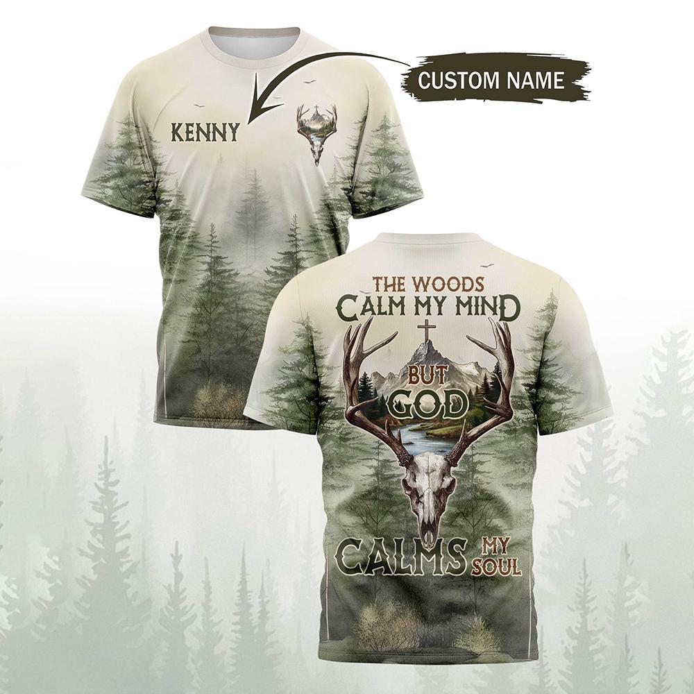 Herren-T-Shirt mit Vintage-Wal – Hunting And Camping In Forest Bewertung und Preis