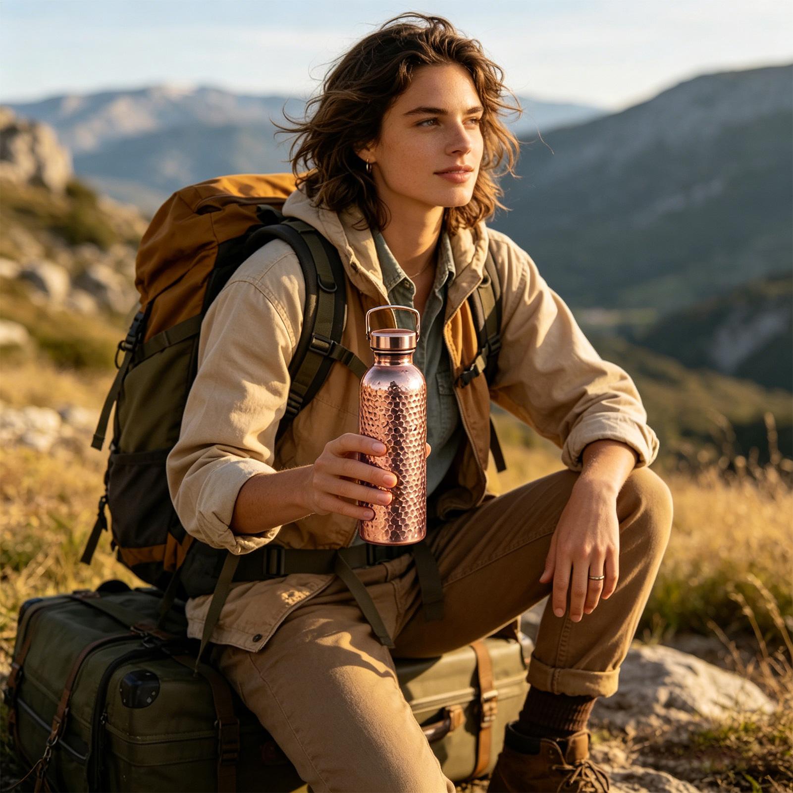 Reine Kupfer-Wasserflasche 800 – Outdoor Hunting Kitchen Bewertung und Preis