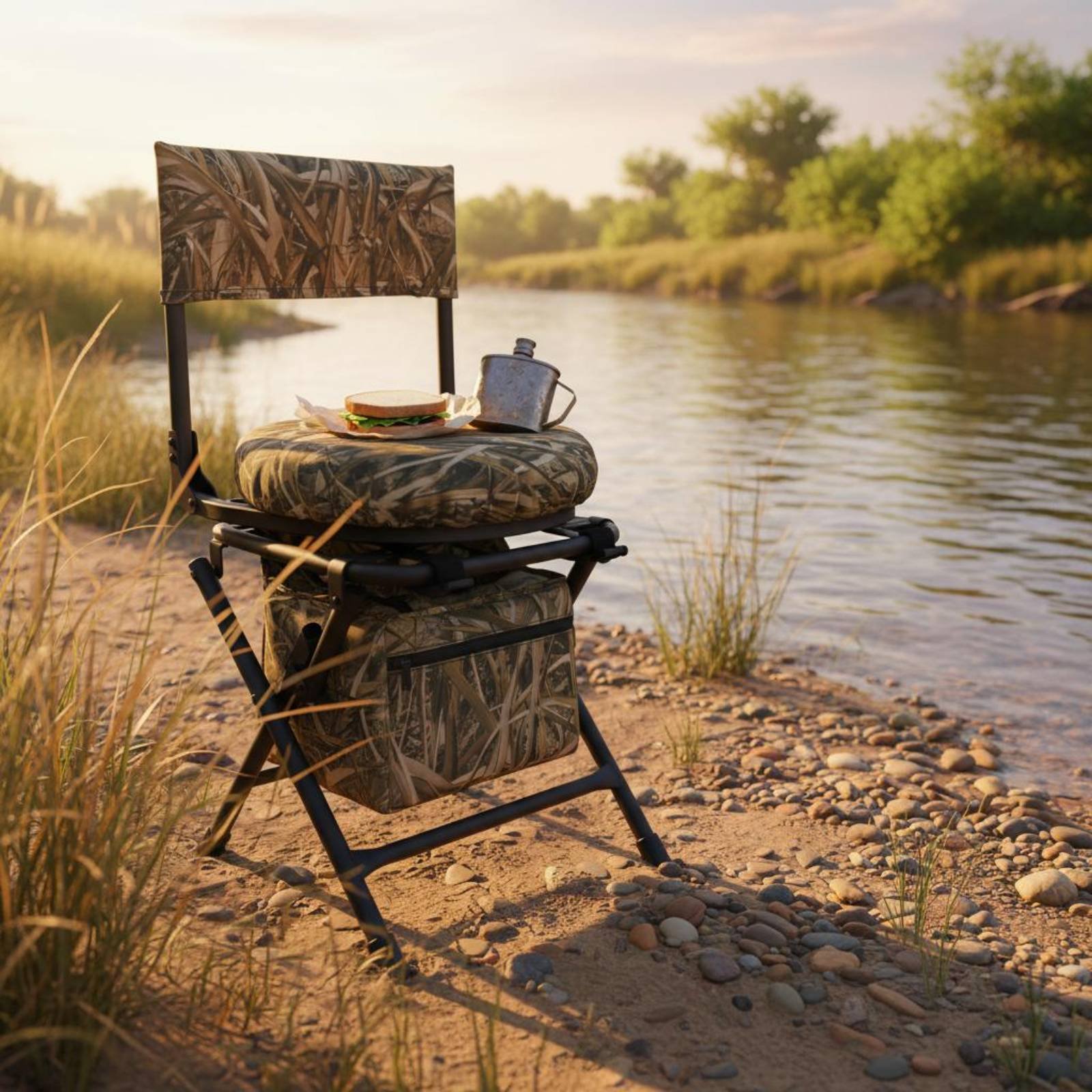 Angelstuhl, faltbar, Angelhock – Hunting And Fishing Outdoor Chairs Bewertung und Preis