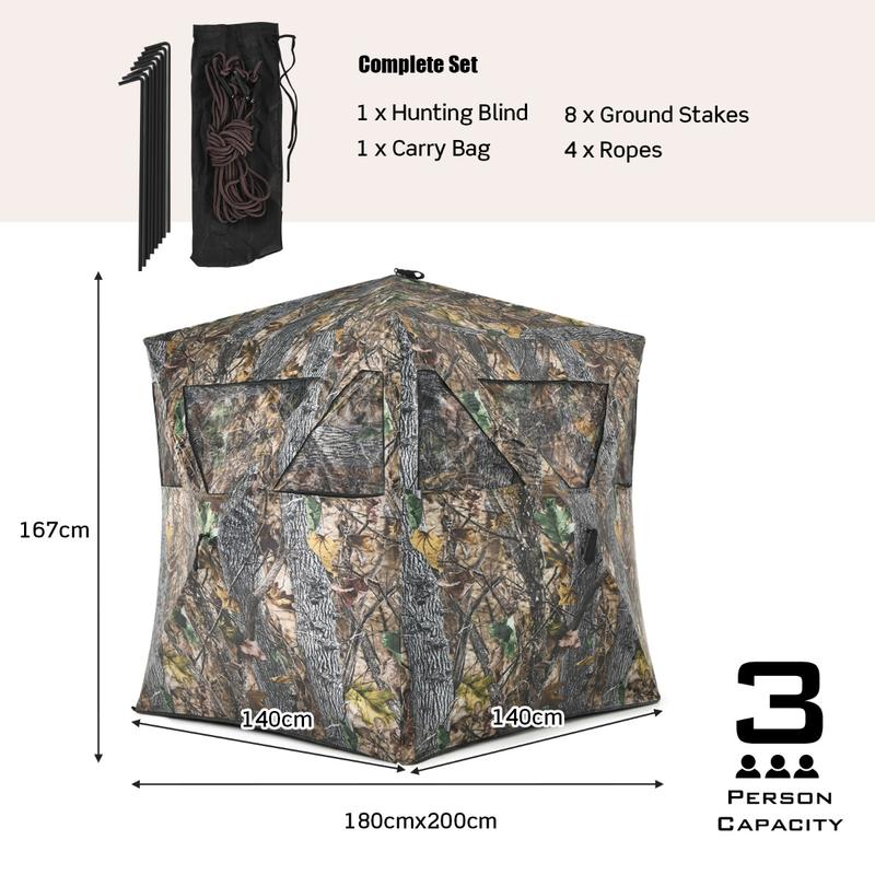 Tragbares Jagdversteck mit Bod – Outdoor Hunting Blinds Bewertung und Preis