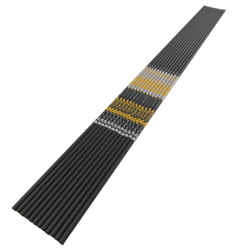 12PCS Carbon Pfeile Sp350-1000 – Hunting Bow Compound Bewertung und Preis