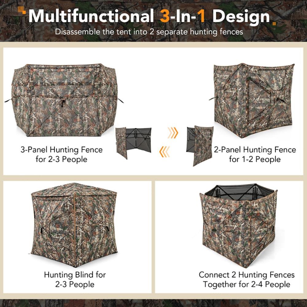 5-in-1 Abnehmbares Jagdverstec – Outdoor Hunting Blinds Bewertung und Preis