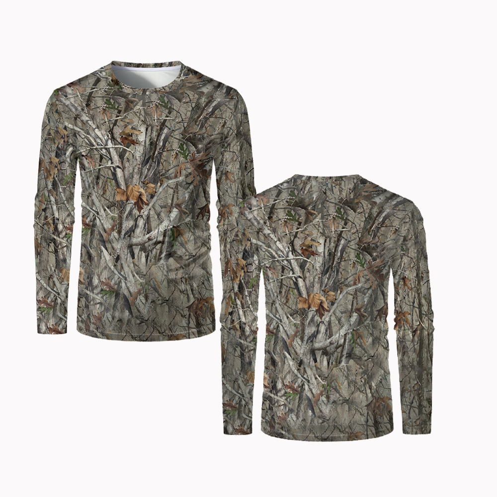 2024 neue Jagd Camouflage T-sh – Hunting And Camping In Forest Bewertung und Preis
