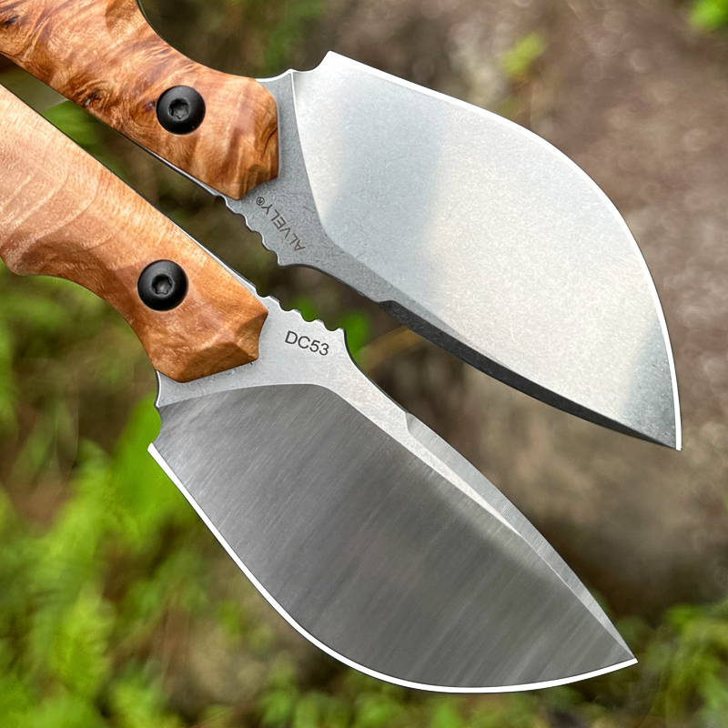 DC53 Stahlmesser mit fester Kl – Knife Hunting Fixed Blade Bewertung und Preis