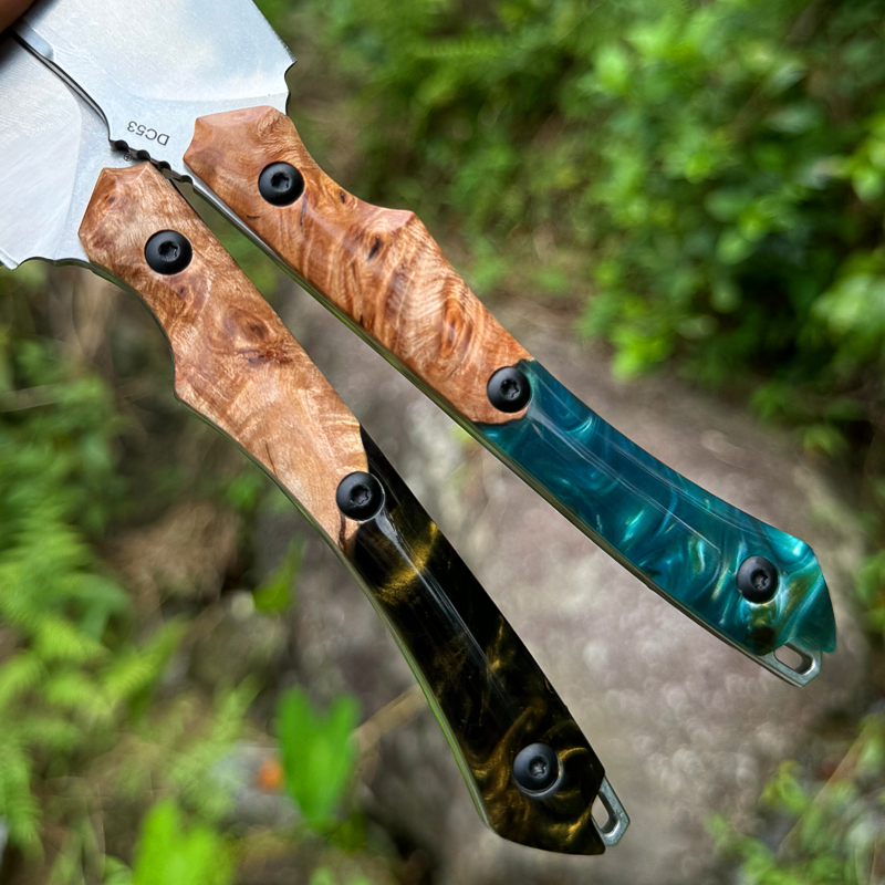 DC53 Stahlmesser mit fester Kl – Knife Hunting Fixed Blade Bewertung und Preis