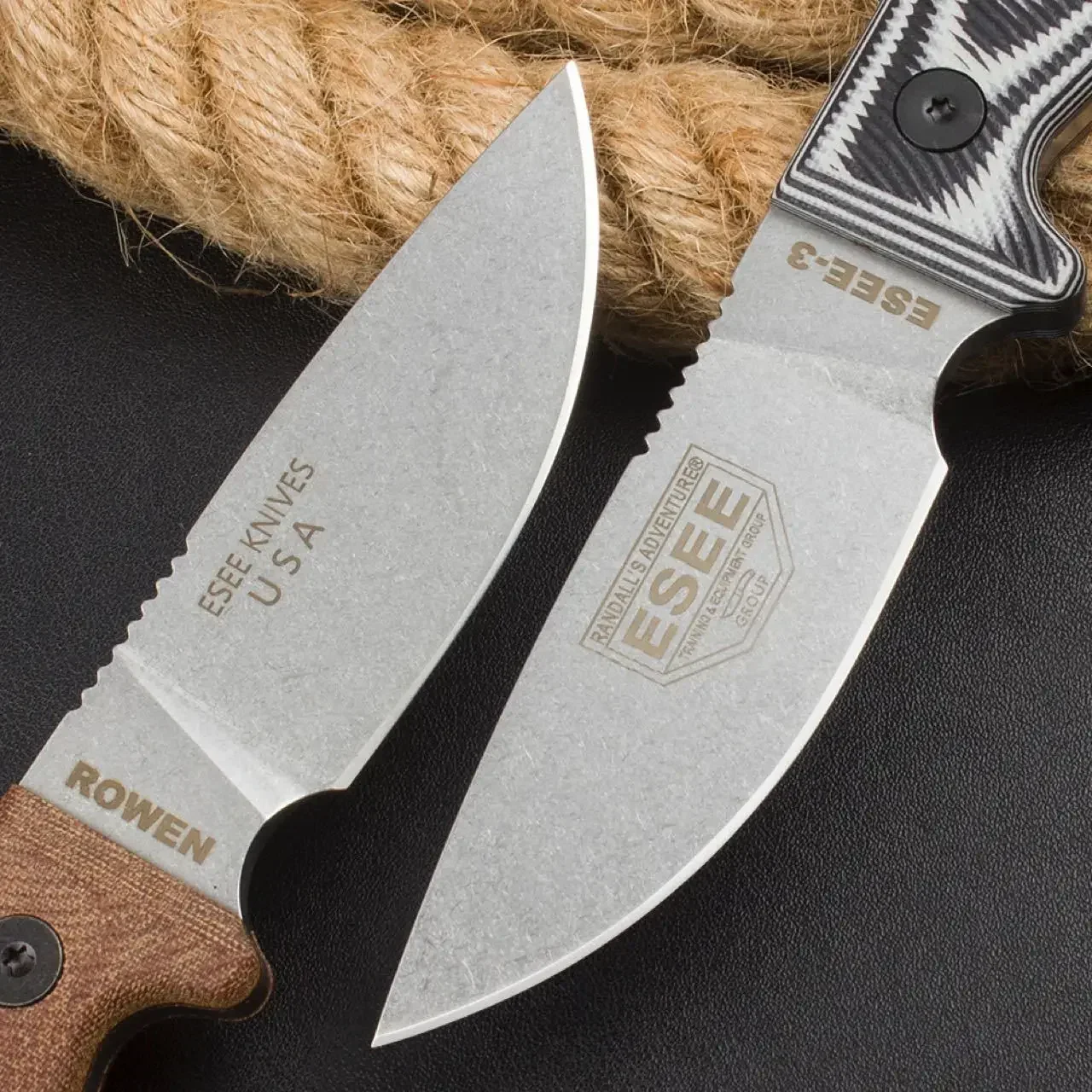 Feststehende Klinge ESEE-3 Row – Knife Hunting Fixed Blade Bewertung und Preis