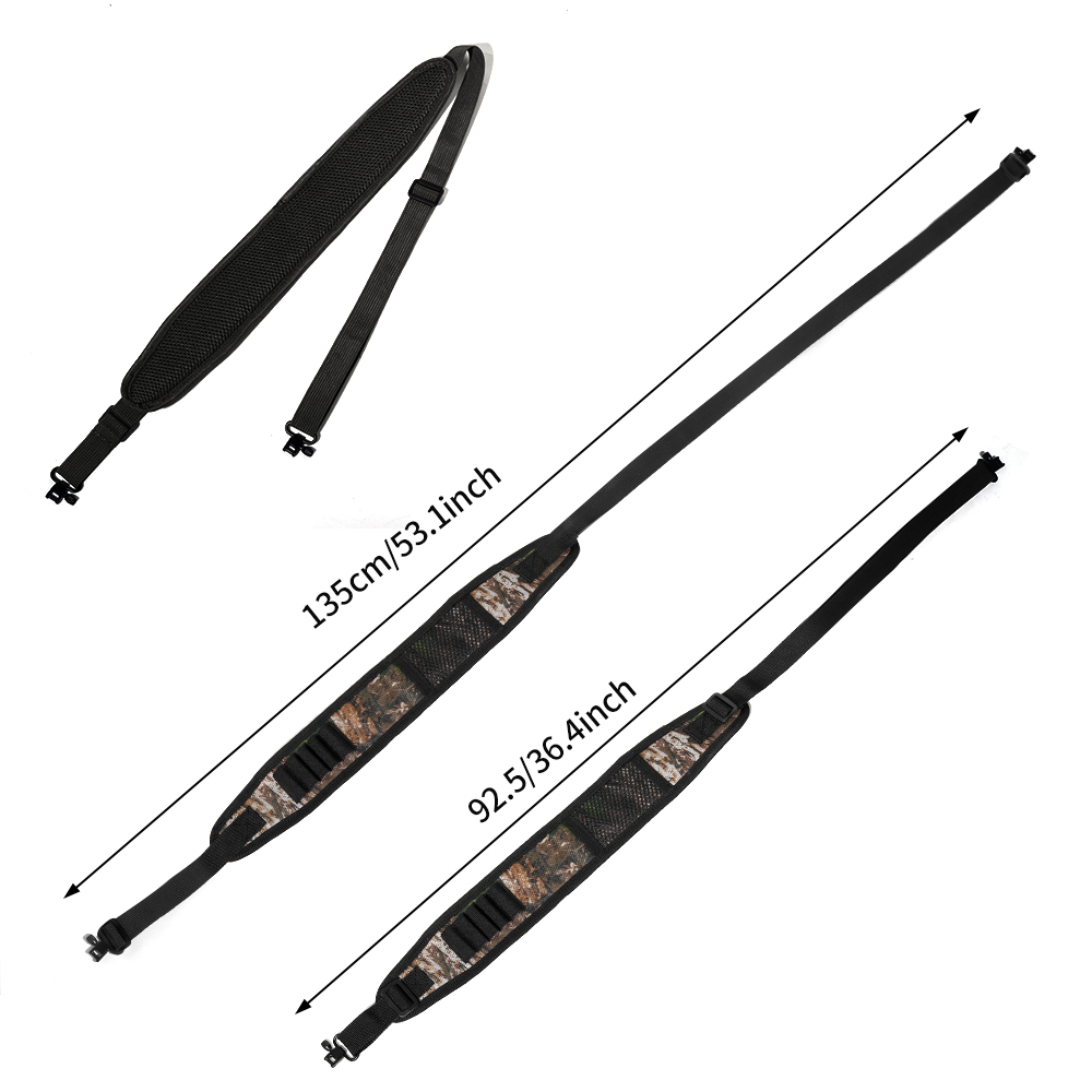 Verstellbarer Gewehrriemen mit – Outdoor Hunting Rifle Bewertung und Preis