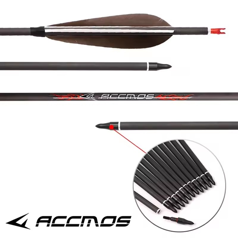 ACCMOS 33 Zoll reine Carbonpfe – Hunting Bow Compound Bewertung und Preis