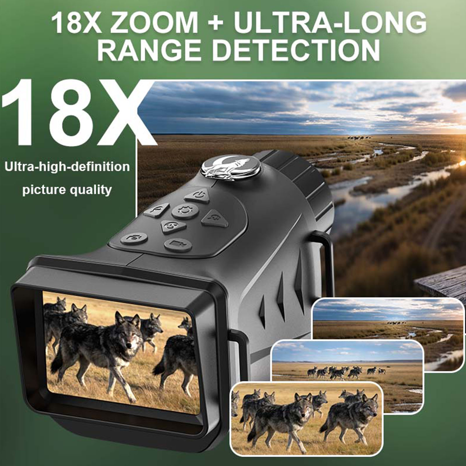 4K Infrarot-Nachtsichtgerät Wi – Hunting Outdoor Camera Bewertung und Preis