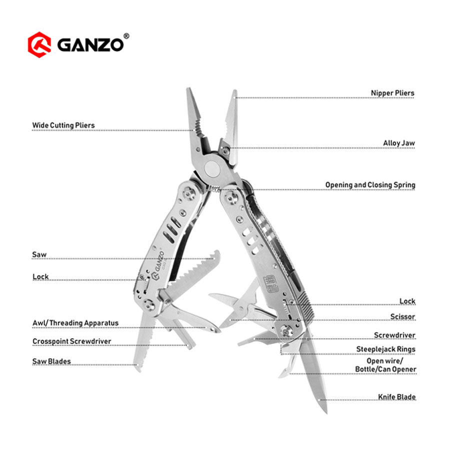 Ganzo G302 G302-H G302-B Multi – Knife Hunting Fixed Blade Bewertung und Preis