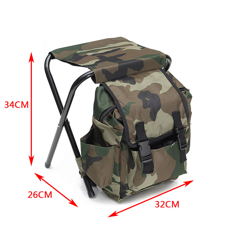 2-in-1 Faltbare Angeltasche mi – Hunting And Fishing Outdoor Chairs Bewertung und Preis